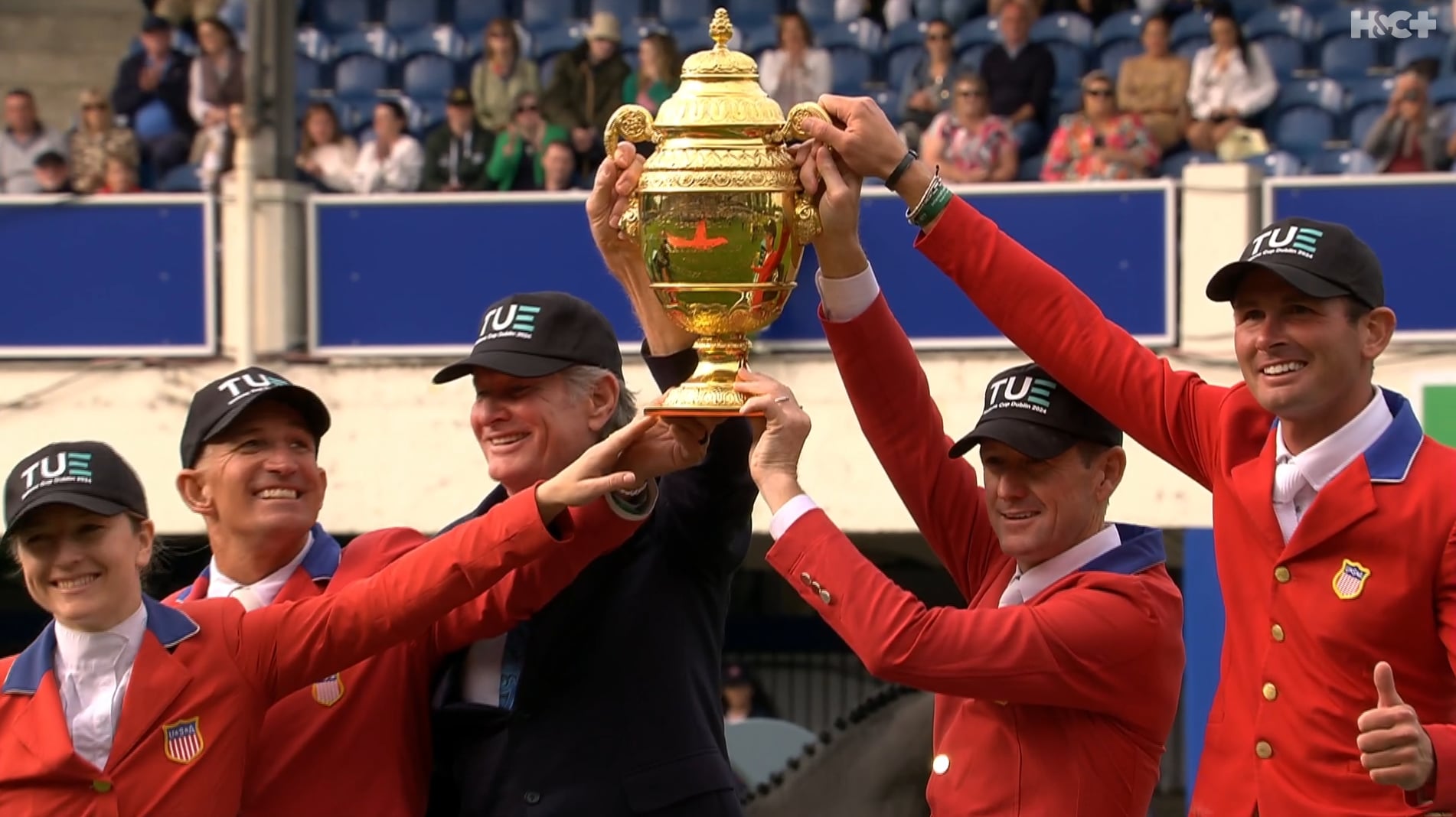 The US team saves Ireland from the Aga Khan title in the Nations Cup