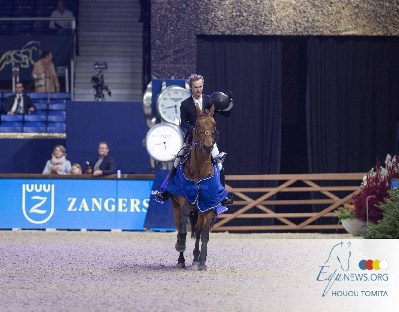 Gilles Thomas & Saladin S oppermachtig in zevenjarige hengstenrubriek van Mechelen!