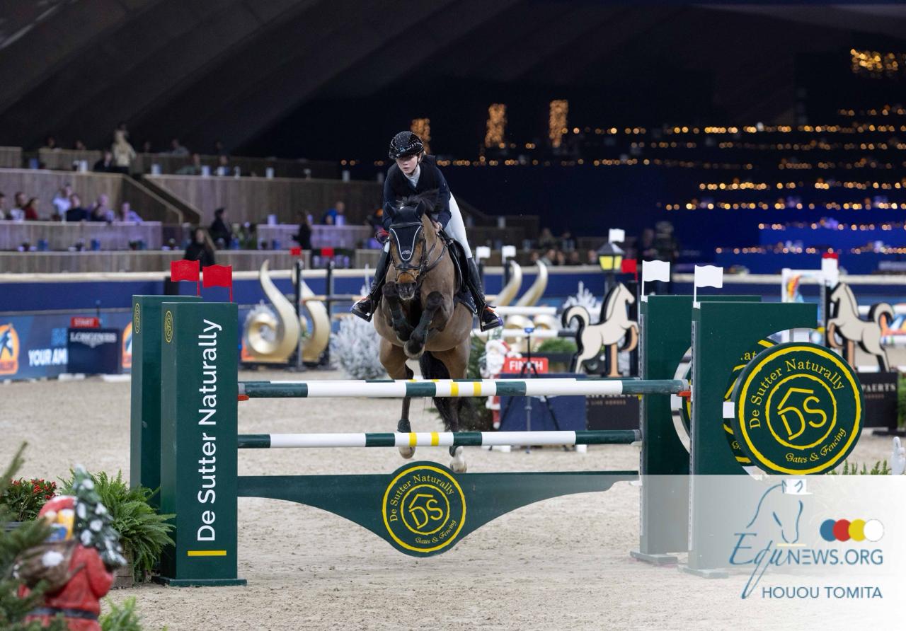 Lieselot Kooremans triomfeert in FEI Jumping Ponies Trophy tijdens Jumping Mechelen!