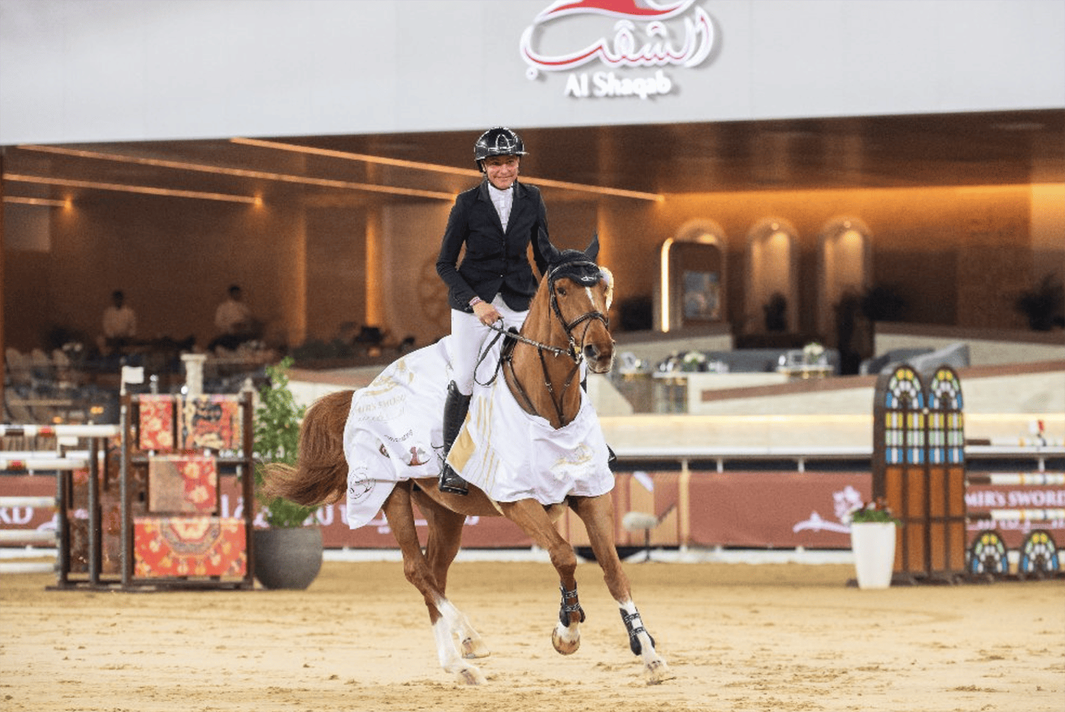 Nice van 't Zorgvliet start met CSI5* winst in Doha ... Abdel Said volgt in de prijzen!