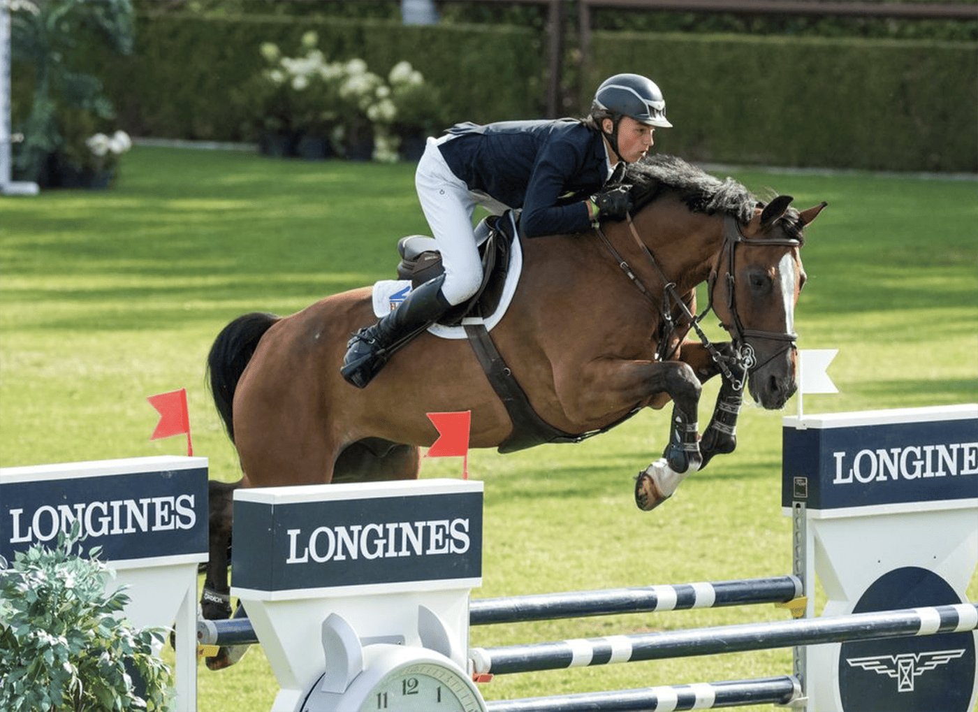 Kasper de Boeck en Jef Peeters 'on point' in 1.50m Young Rider Grand Prix van Valkenswaard