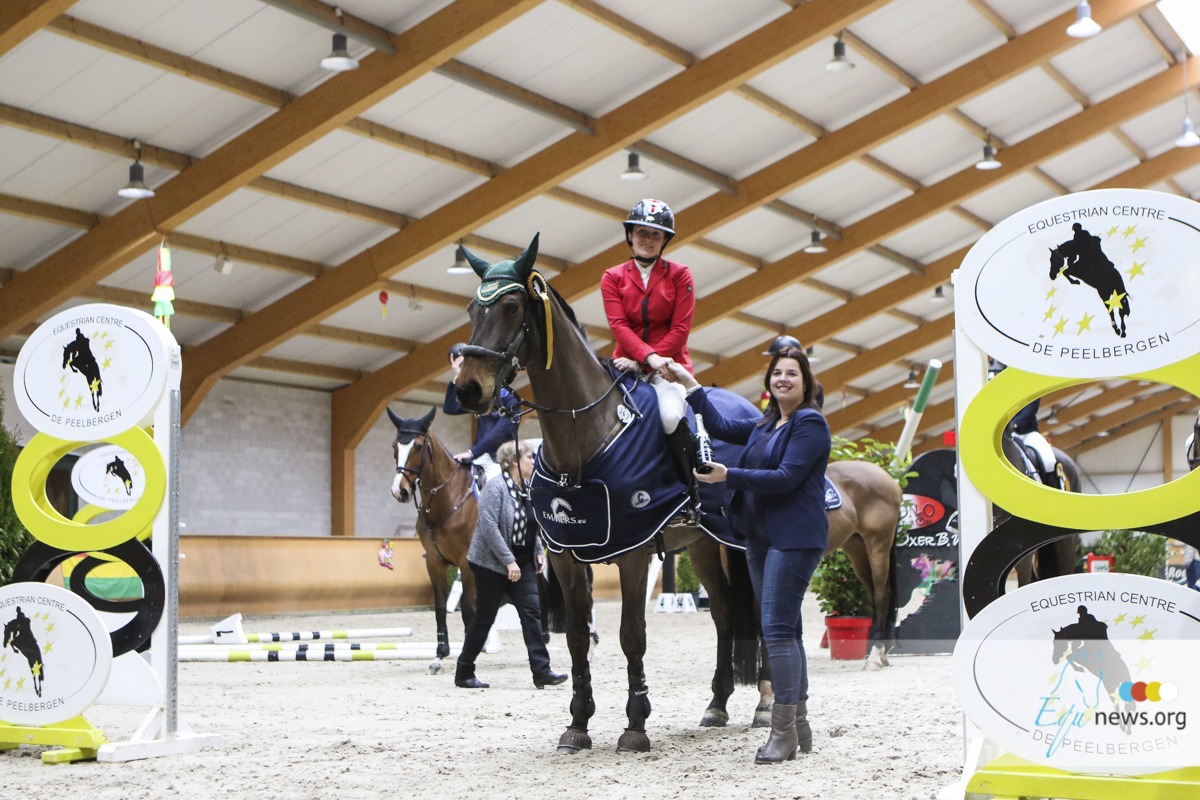 Sharp Image (ex-paard Nadège Janssen en Jeroen Appelen) wint CSI* GP in de Peelbergen