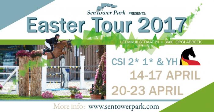 "Easter Tour"op het Sentowerpark erg in trek bij internationale top!