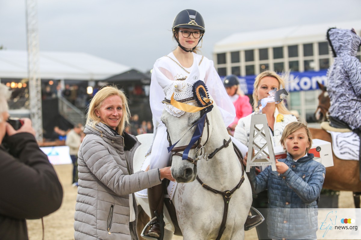 Pony ruiters zorgen voor veel sfeer op Jumping Antwerpen