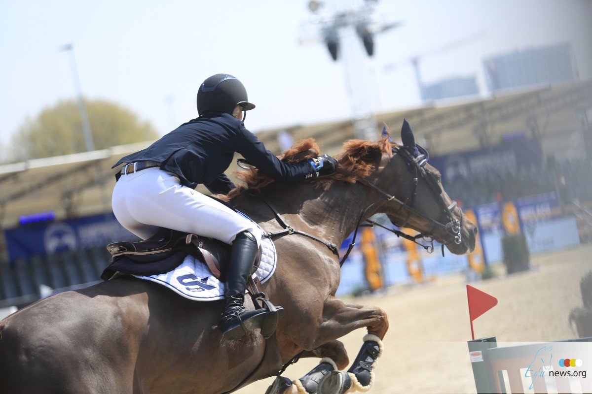 Petronella Andersson soars to gold in 1.50m of Palm Beach