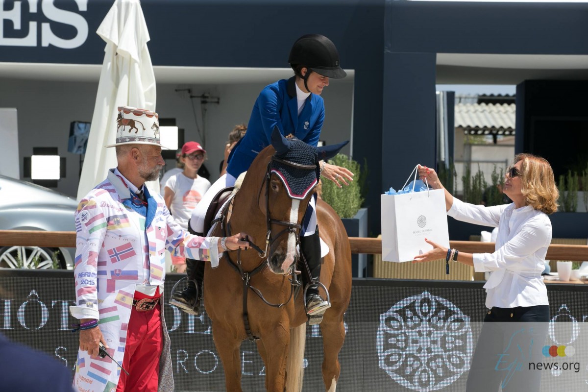 Laura Mathy stuurt Gantira naar 5 in St Tropez terwijl Belgische paarden CSI* GP domineren