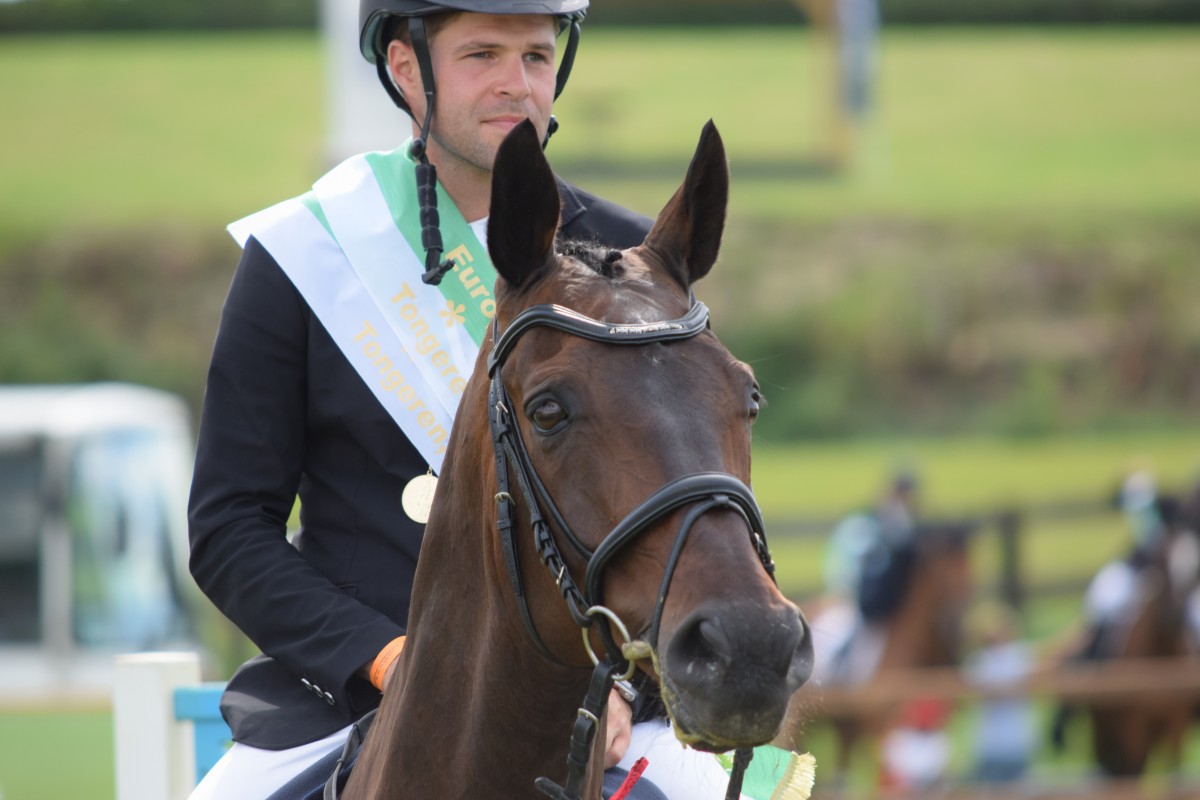 Lauren Eggermont en Wouter de Cleene voorlopig op eerste en derde plaats op Grandorse Horse Trials