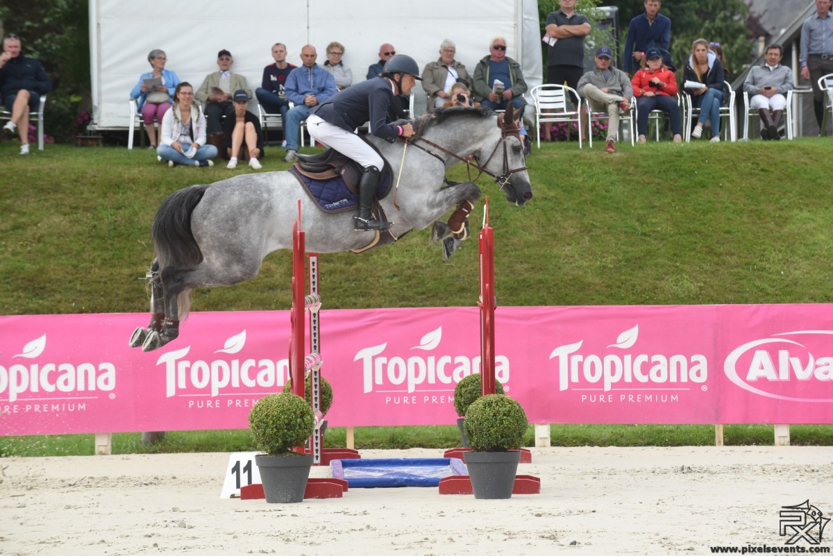 The horses and riders for CSI5* International Jumping of Dinard