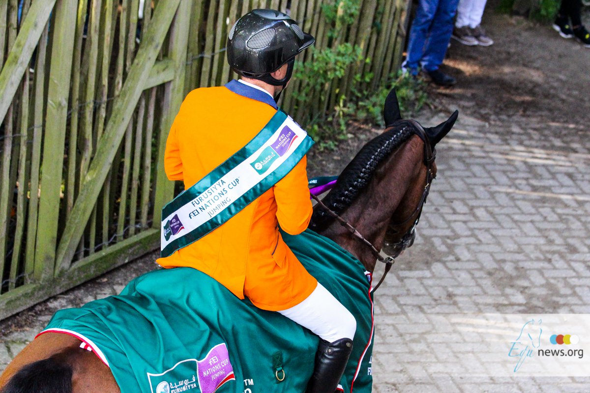 Horses and riders for CHIO Rotterdam