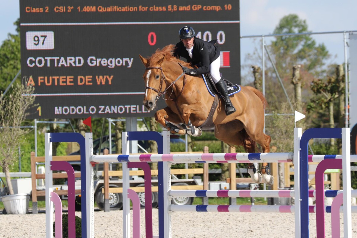 Gregory Cottard takes a winning start in Sopot CSIO5* opening class