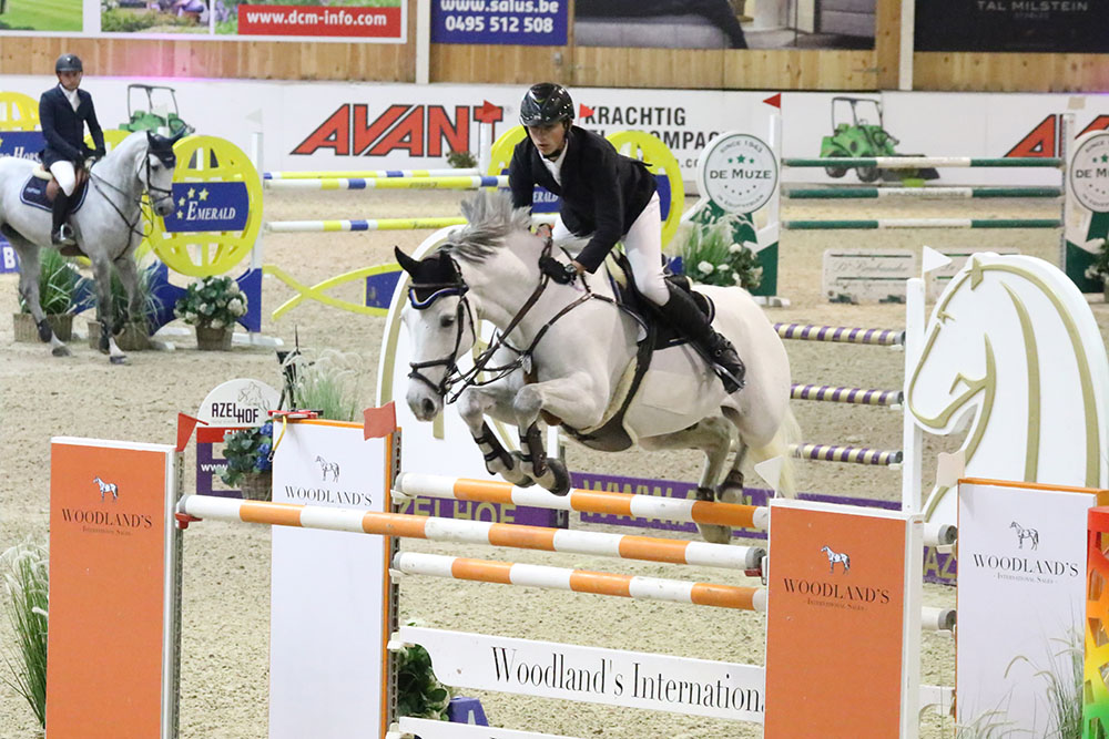 Belgische paarden domineren het podium in Tortona