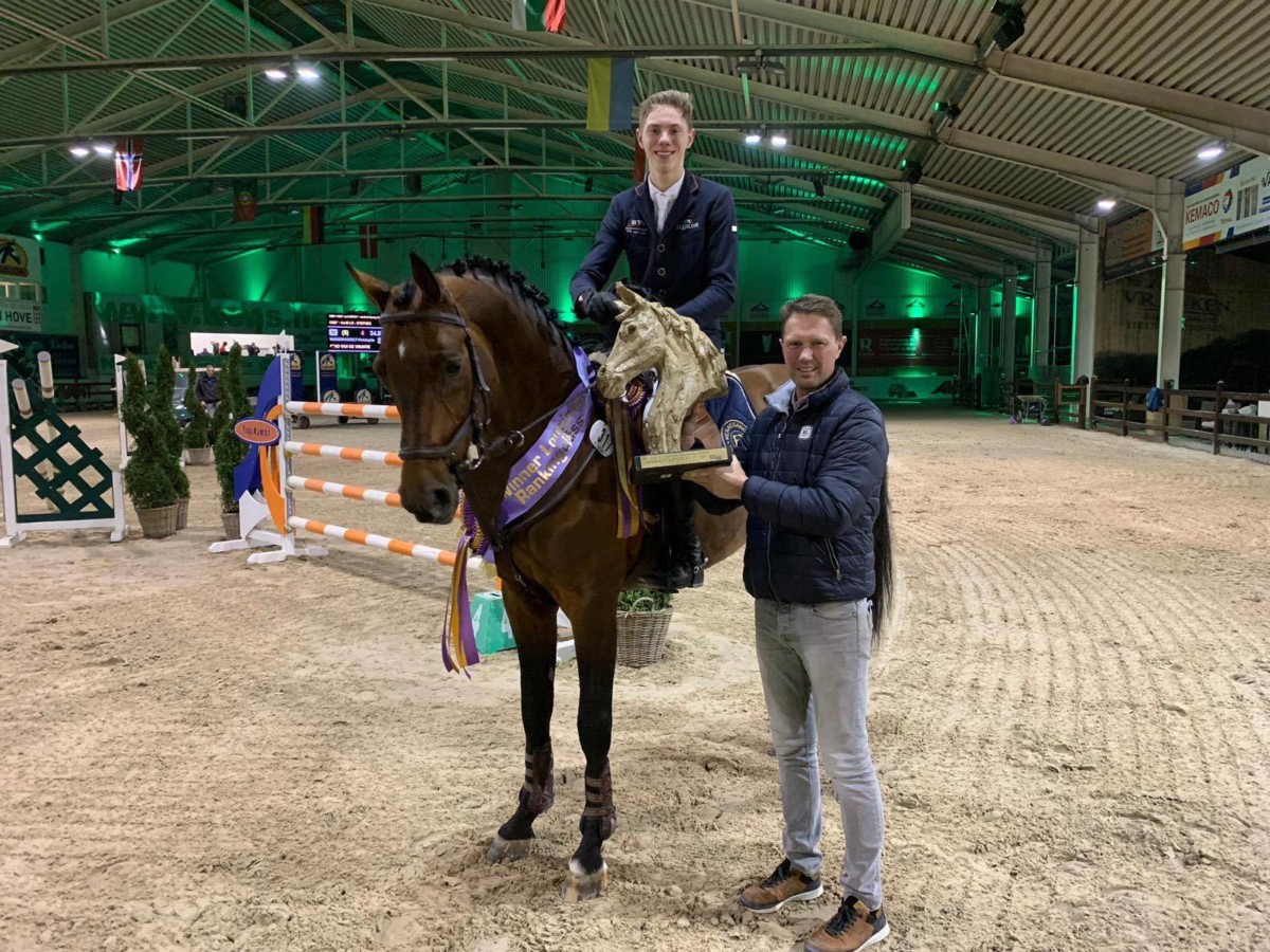 Hannes Ahlmann wins the CSI2* 1.45m Youngster Finale in Gross Viegeln