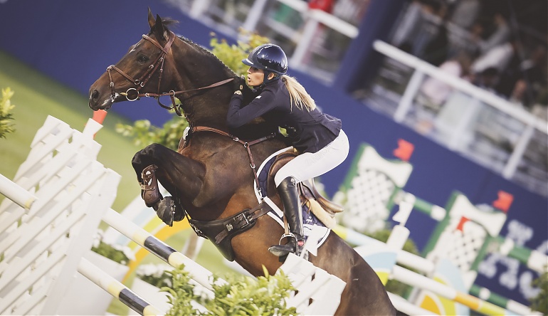 Jessica Mendoza's former Olympic horse, Spirit T passed away