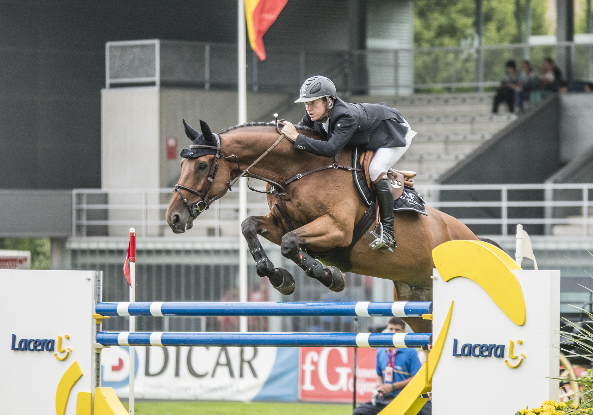 Belgische paarden scoren bij opening Gijon