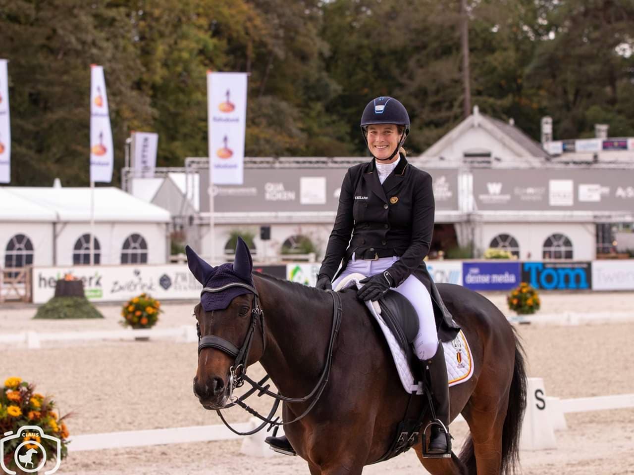 Lara De Liedekerke - Meier voorlopig zevende op WK eventing Jonge paarden