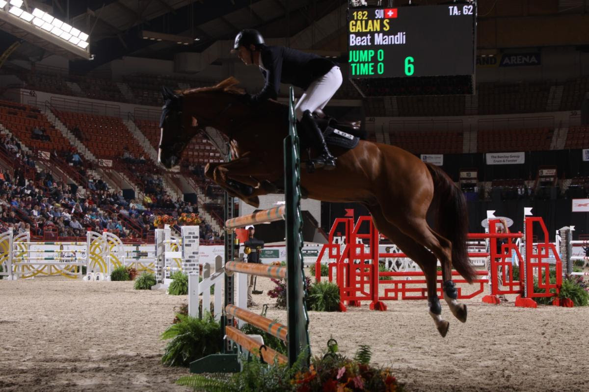 Mändli and Galan S Soar to Victory in $60,000 Pennsylvania Big Jump at the 2019 Pennsylvania National Horse Show