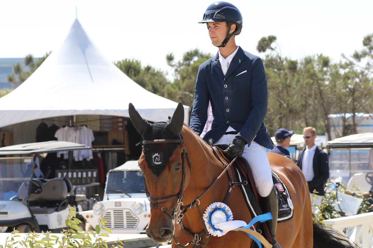 Gilles Thomas wins the last 5* 1m50 class of the Longines Global Champions Tour in Madrid