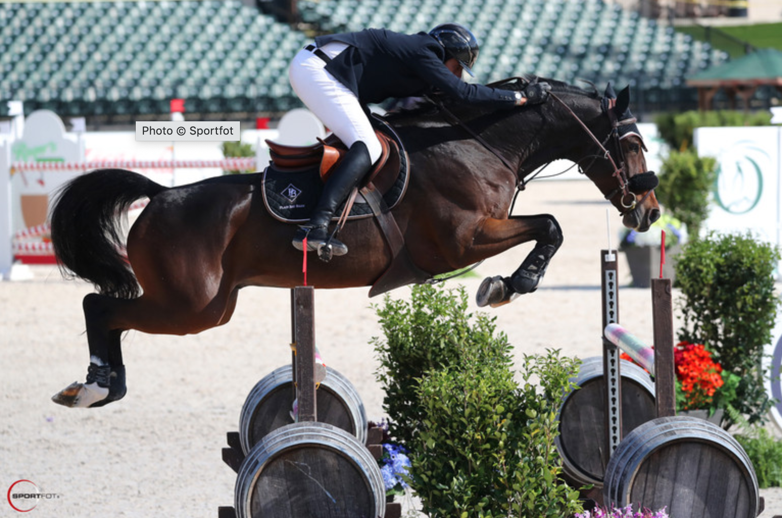 Tryon Fall 3 hat trick for Adam Prudent & Baloutinue with $73,000 Tryon Resort Grand Prix CSI2* win