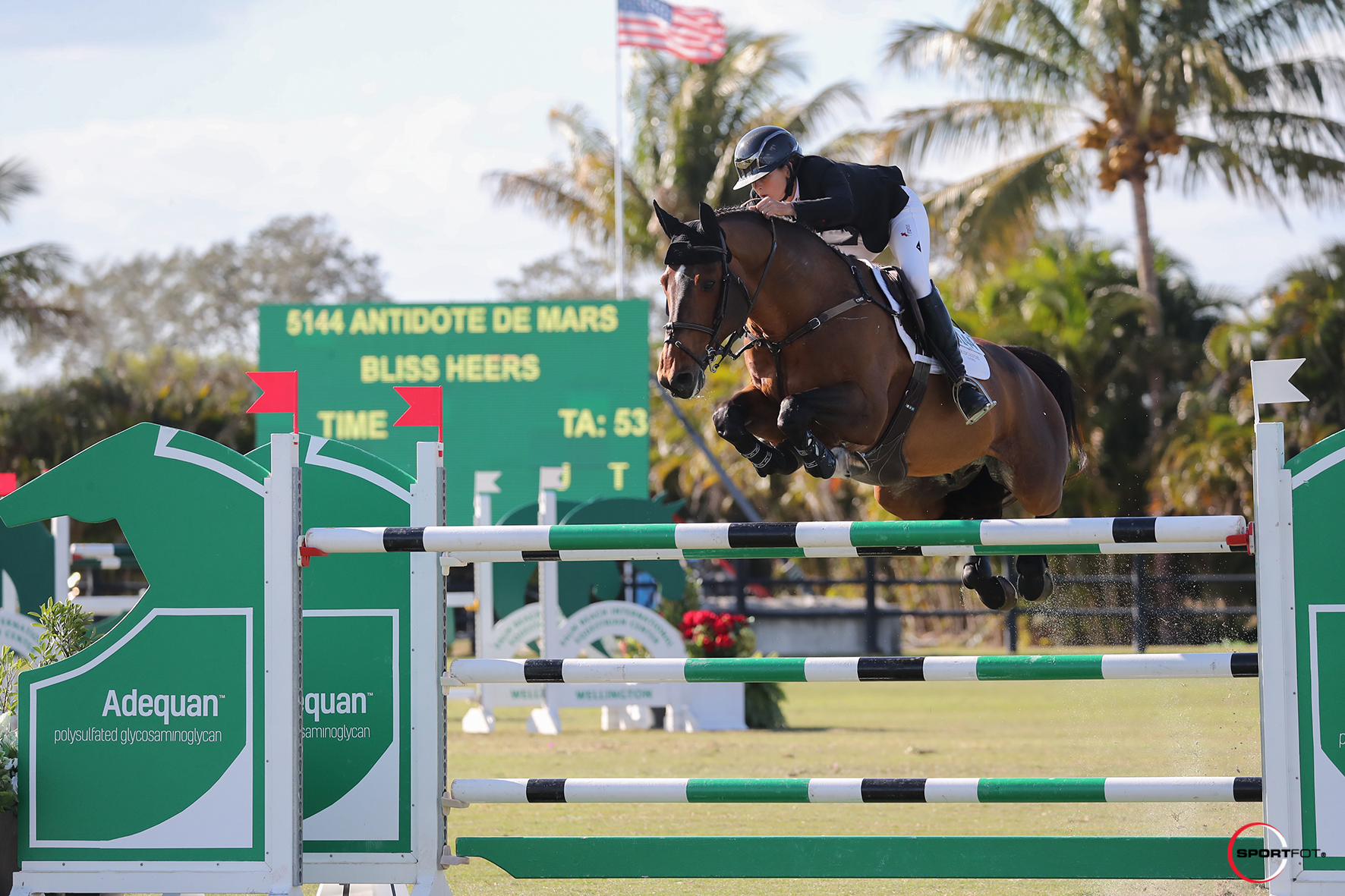 Bliss Heers and Antidote De Mars Soar to Success in $50000 Adequan® WEF Challenge Cup Round 4 CSI4*