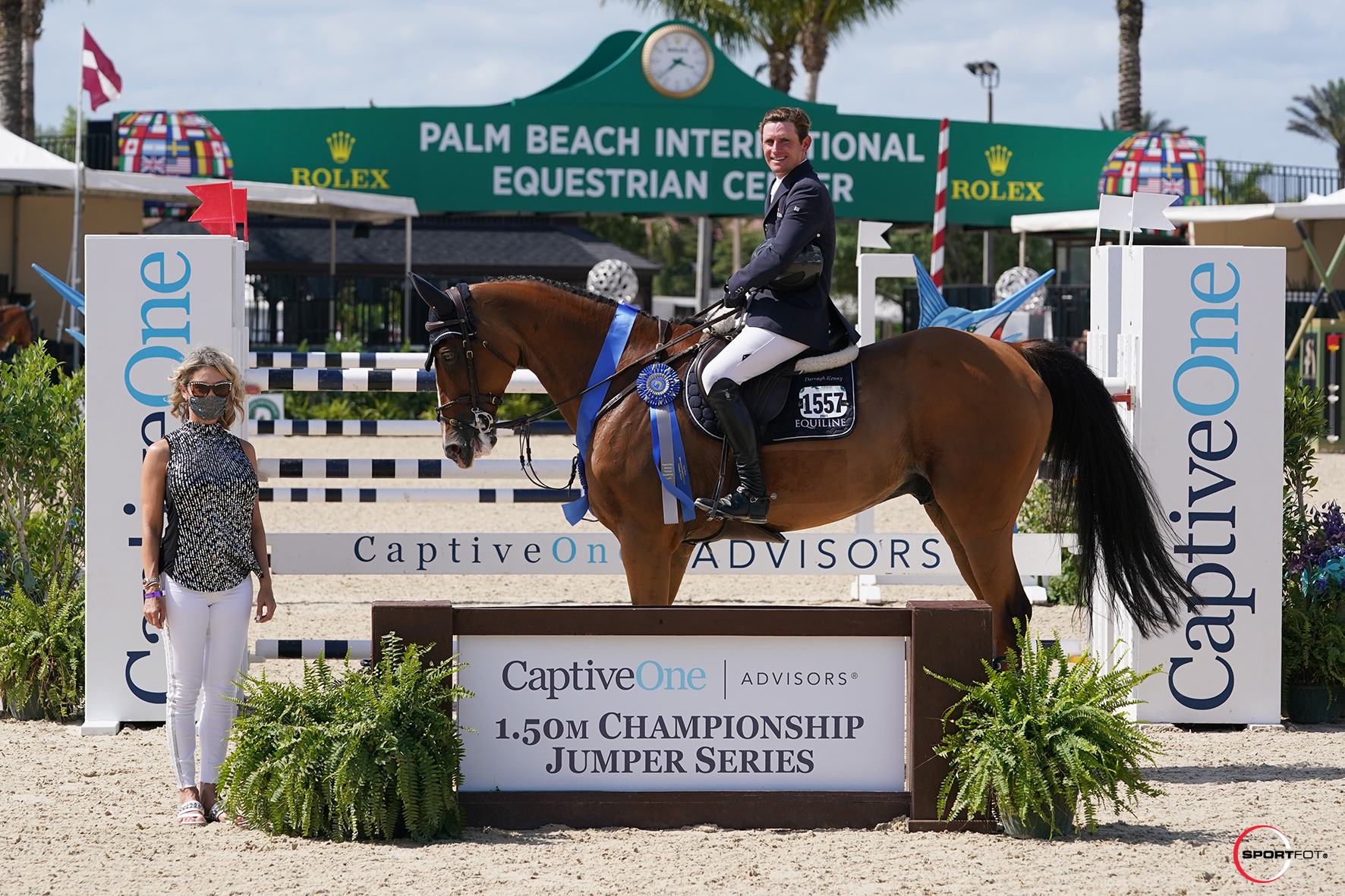 Darragh Kenny is King, Extending Series Lead After Winning the $50,000 CaptiveOne Advisors 1.50m Grand Prix