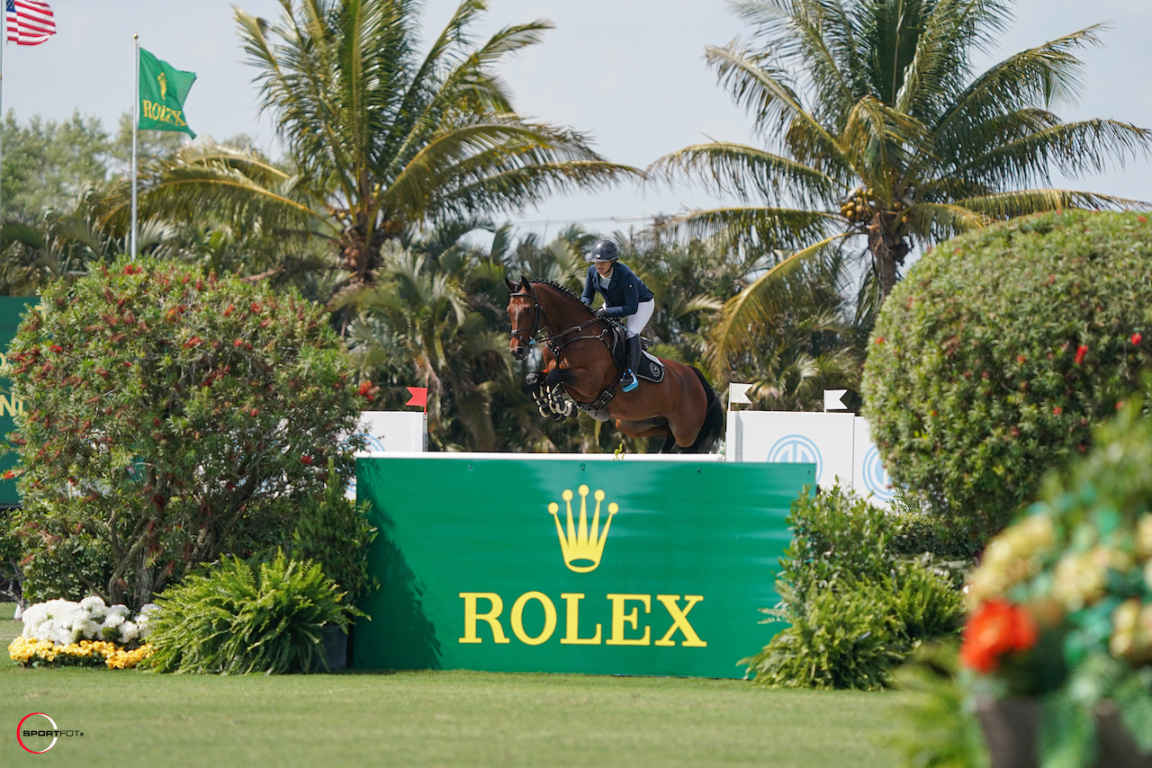 Ashlee Bond Blazes to the Top In the $137,000 Adequan® WEF Challenge Cup Round 11 CSI5*