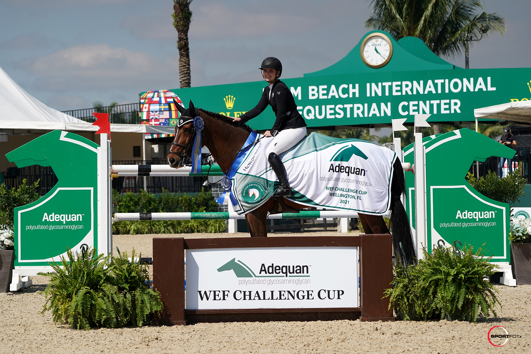 Emily Moffitt and Tipsy Du Terral Top the $37,000 Adequan WEF Challenge Cup Round 8 CSIO4*