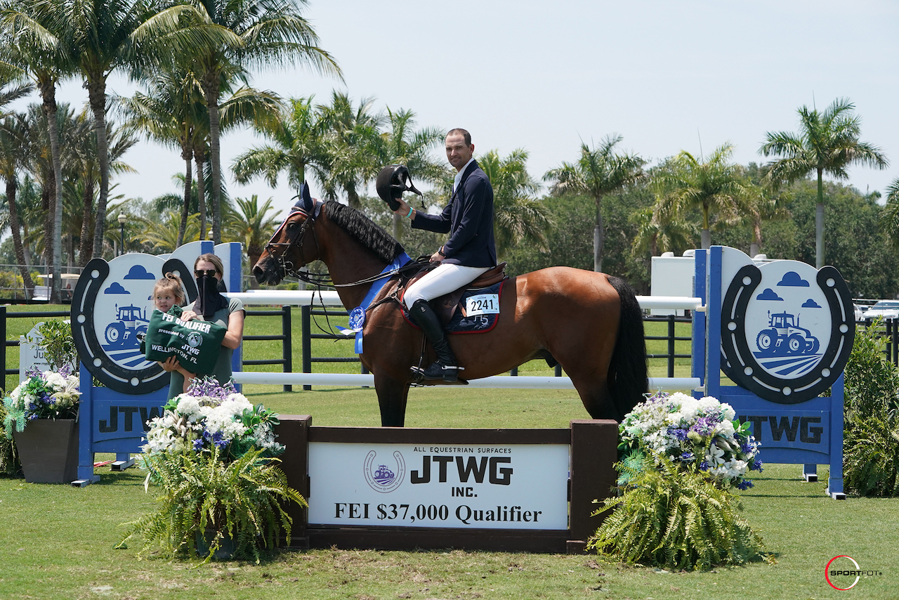 Menezes Masters the $37,000 JTWG Qualifier CSI3*, Galloping to Victory Aboard H5 Elvaro