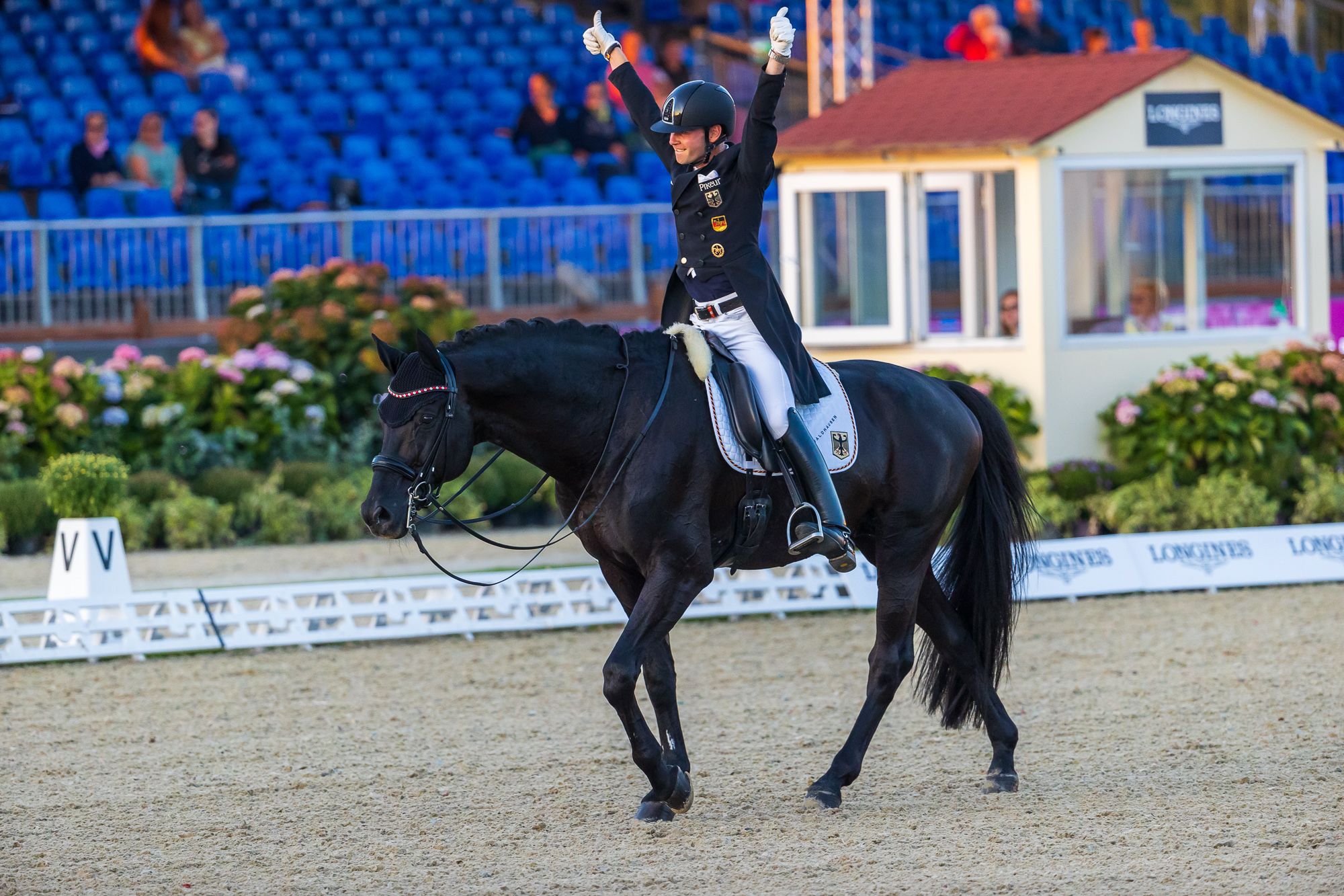 Germany wins team GOLD at the European Championships Dressage