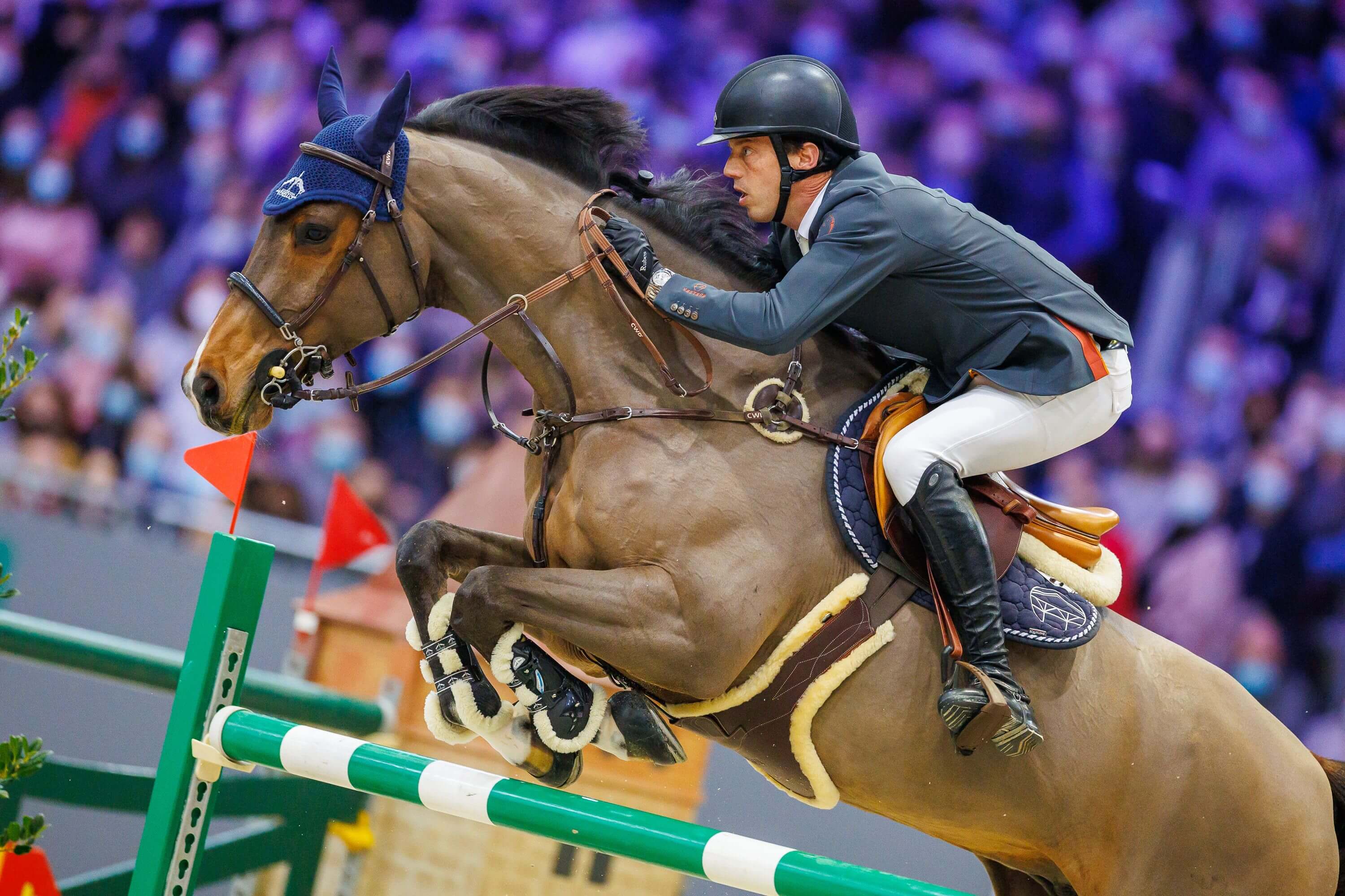 Harrie Smolders' Monaco is nummer één springpaard van de wereld