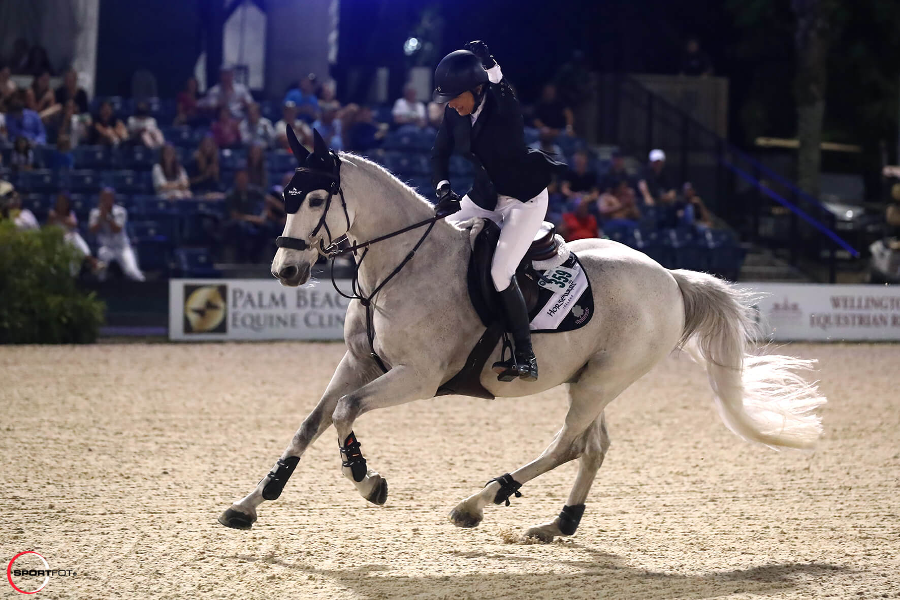 Laura Kraut and Confu conquer WEF 10 Grand Prix. "A few months we thought we lost him...."