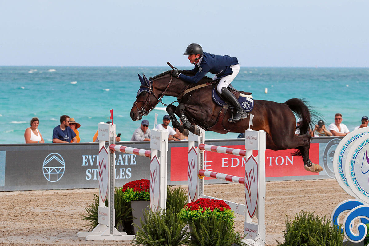 Darragh Kenny and Ben Maher Help Panthers Pounce Into Pole Position at GCL Miami Beach
