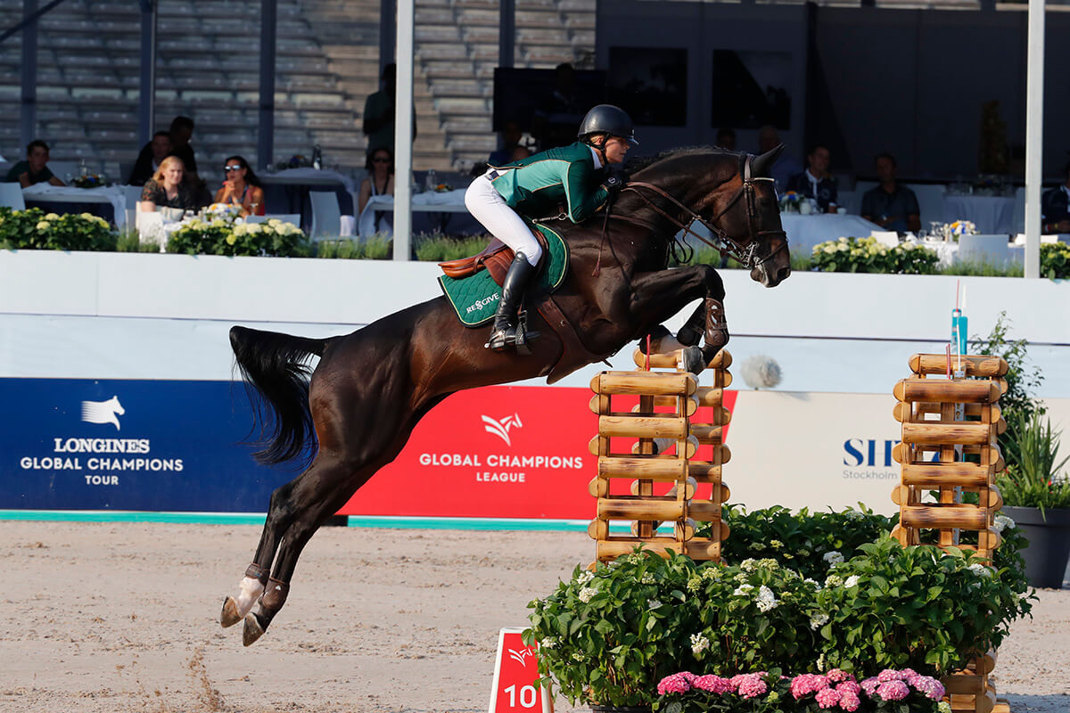 Lövsta Stud's El Barone 111 en Malin Baryard Johnsson doneren 150.000 SEK  aan goede doel