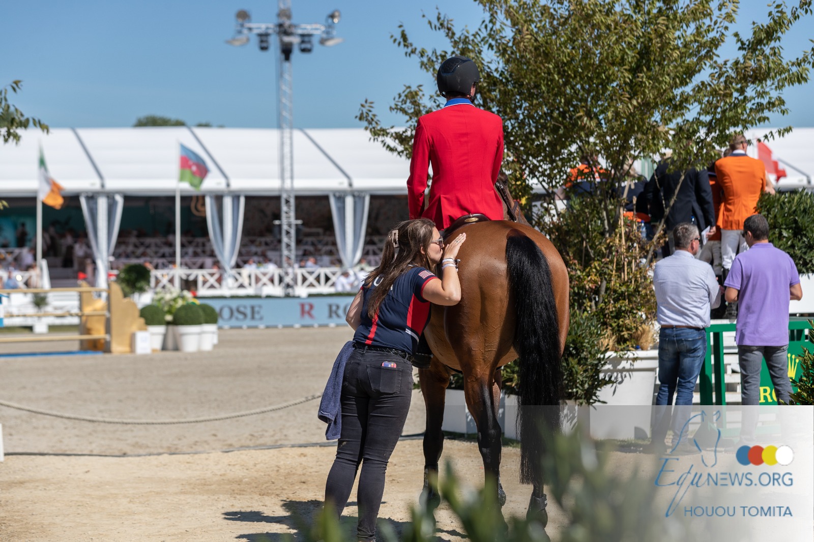 Frans Lens: "You need to be patient and hopeful that the horse and rider combination will be perfect."
