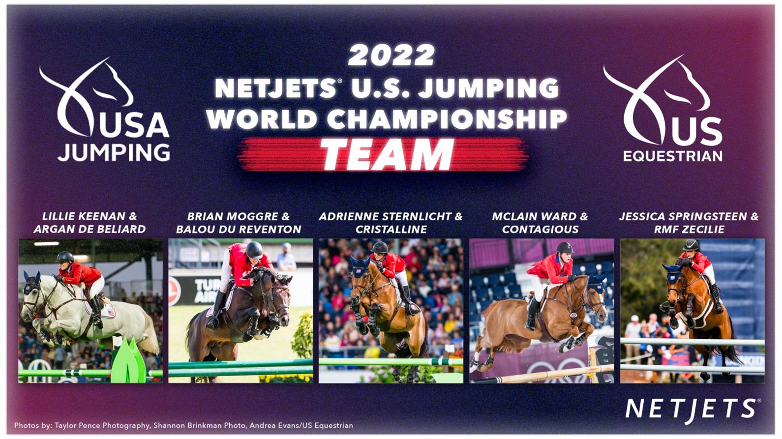 The American team for the 2022 FEI Jumping World Championship announced -  Equnews International