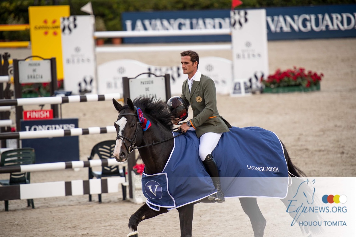 Olivier Philippaerts and Cap Du Marais beat the international competition in Barcelona