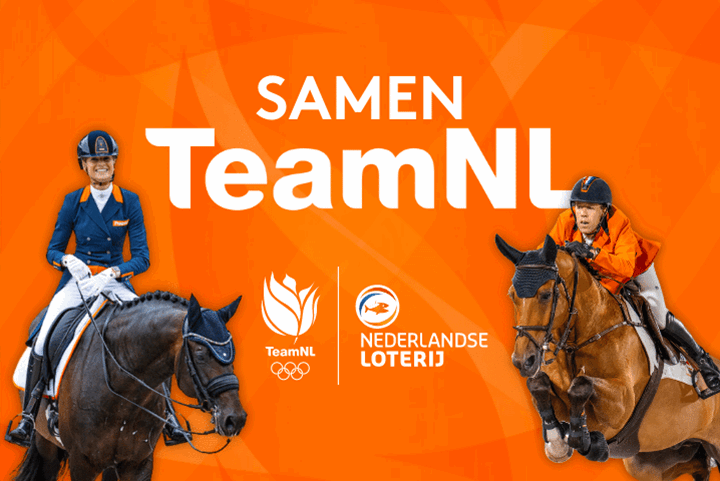 Nederlandse Loterij verbindt zich voor 10 jaar als hoofdsponsor aan TeamNL Paardensport