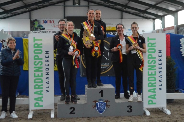 Voltige kent zijn nieuwe Belgische kampioenen