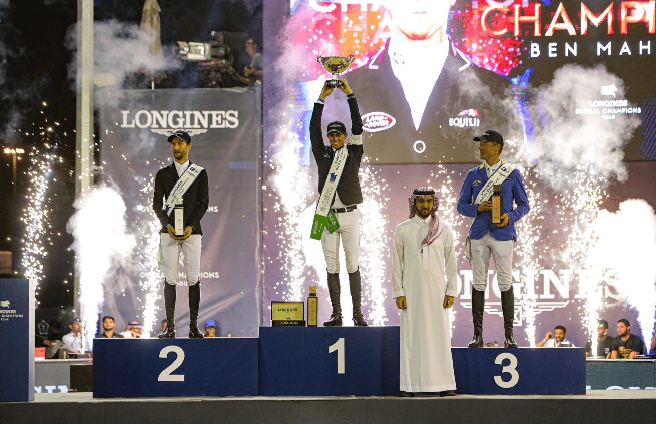 After Michael Pender wins the LGCT GP in Riyadh, Ben Maher: "It has been a very stressful week competing here..."