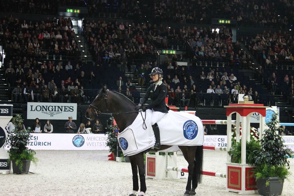 The new Chair of the FEI Athletes' Committee is Jessica Kürten