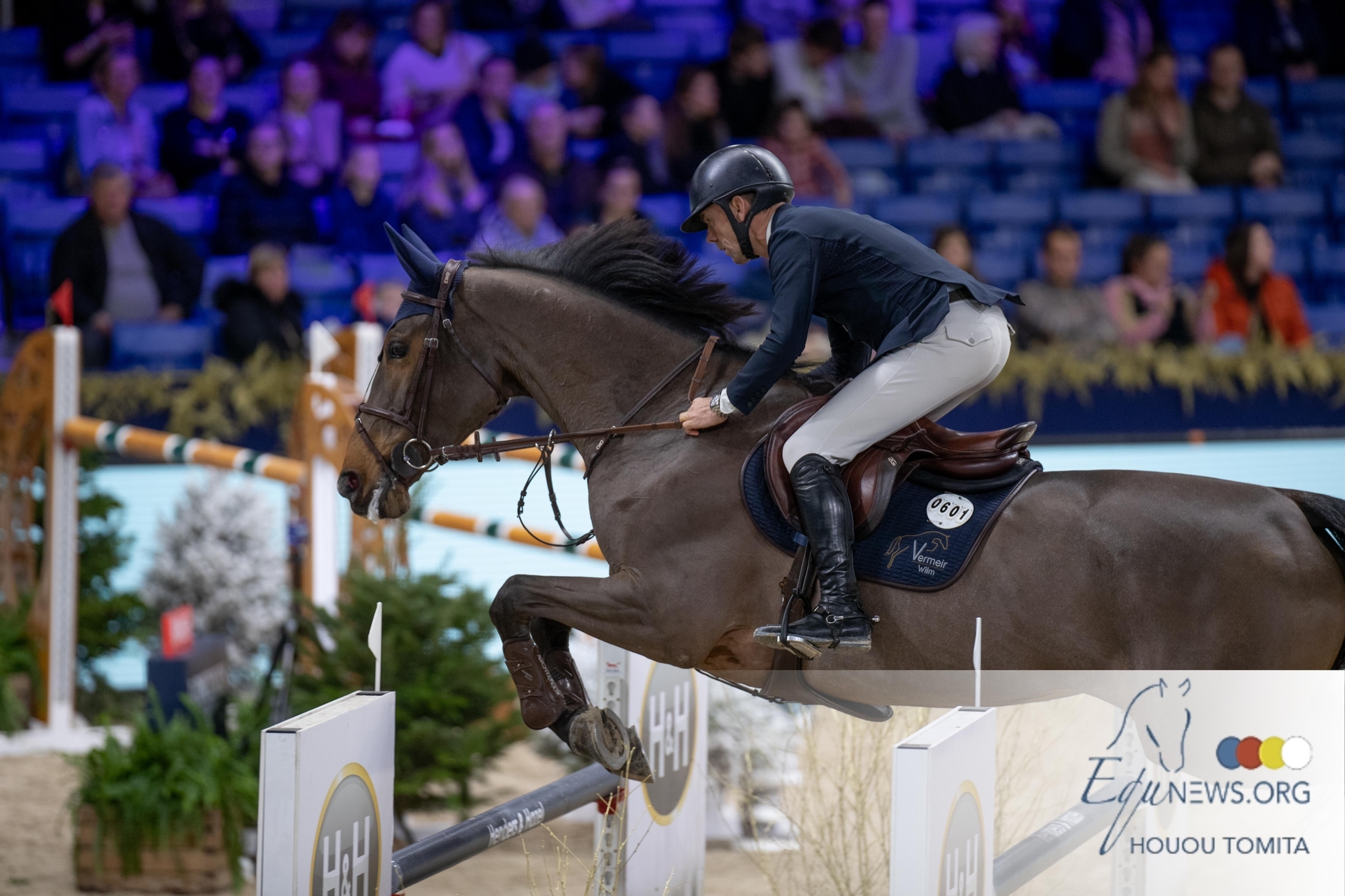 Titelverdediger Wilm Vermeir: "Ik zou deze wereldbeker met geen enkel ander paard willen rijden.”"