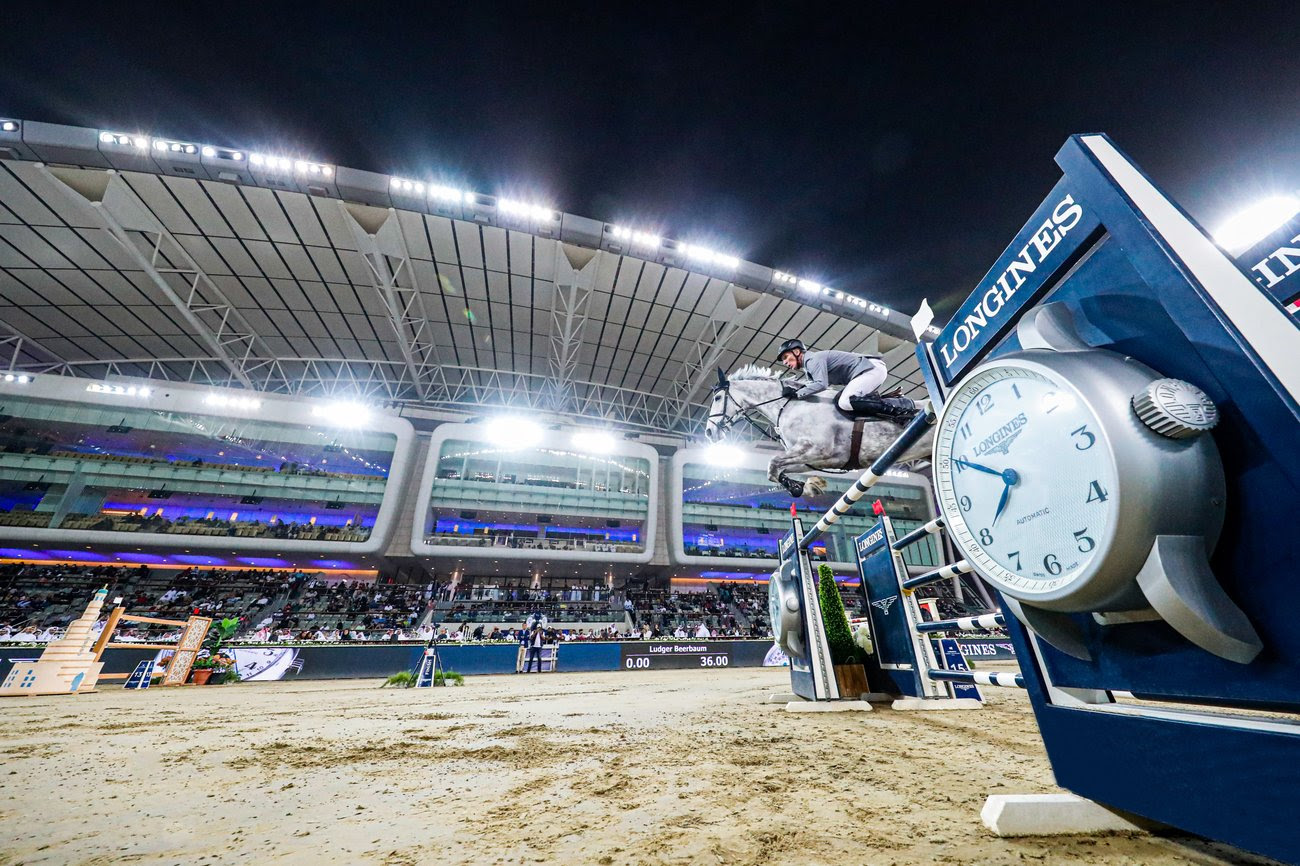 Horses and riders  exhilarating 2023 season kick-off at Longines Global Champions Tour of Doha