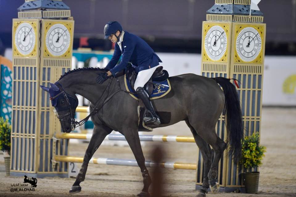 Abdullah Alsharbatly and Quincy 230 clinch victory in CSI3* Big Tour World Cup Grand Prix at Kuwait