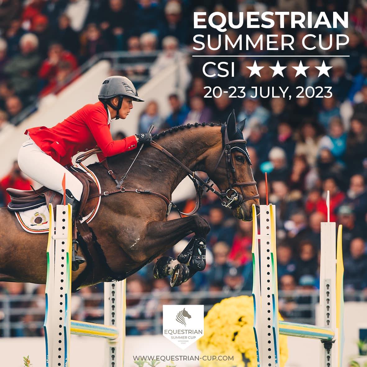[WIN] An international starting place for the CSI4*/1* Equestrian Cup Moerzeke!