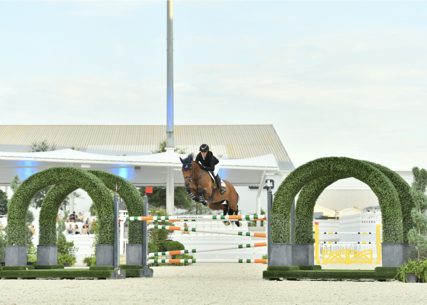 Angela Covert and Hollywood de Rase Z are stars in UF Veterinary Hospital CSI3* Grand Prix Qualifier