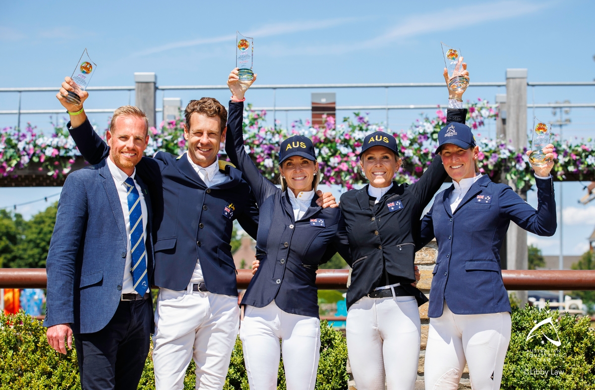 Australia and Japan qualify  in Valkenswaard for Olympics 2024