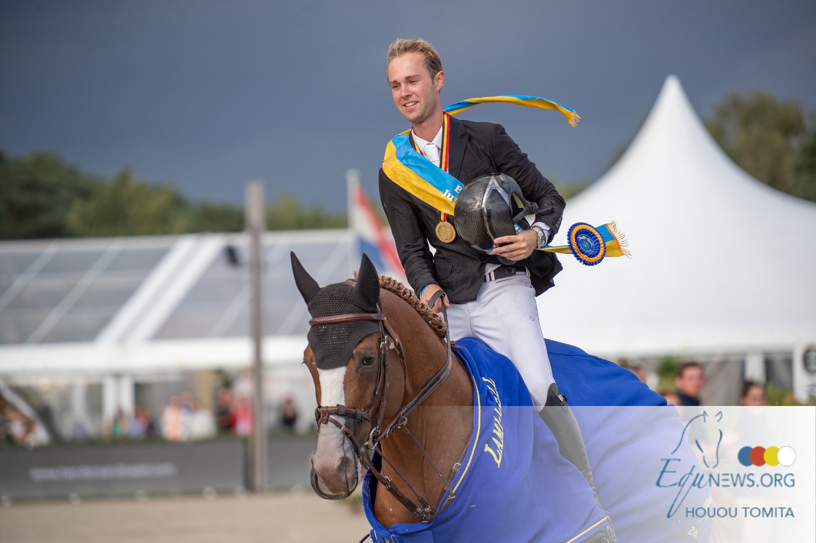 Joris Van Dijck secures stallion for Gilles Thomas: "Ermitage Kalone gives us so much Joy, that's not for sale!"