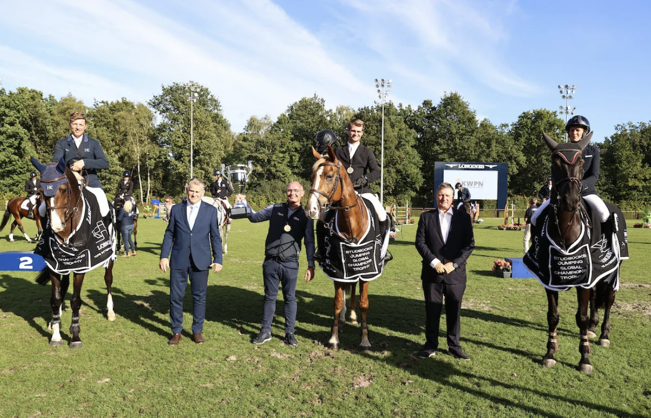 Belgium Warmblood, Hannoveraner Verband, KWPN all crowned Champions at WBFSH Studbooks Jumping Global Champions Trophy