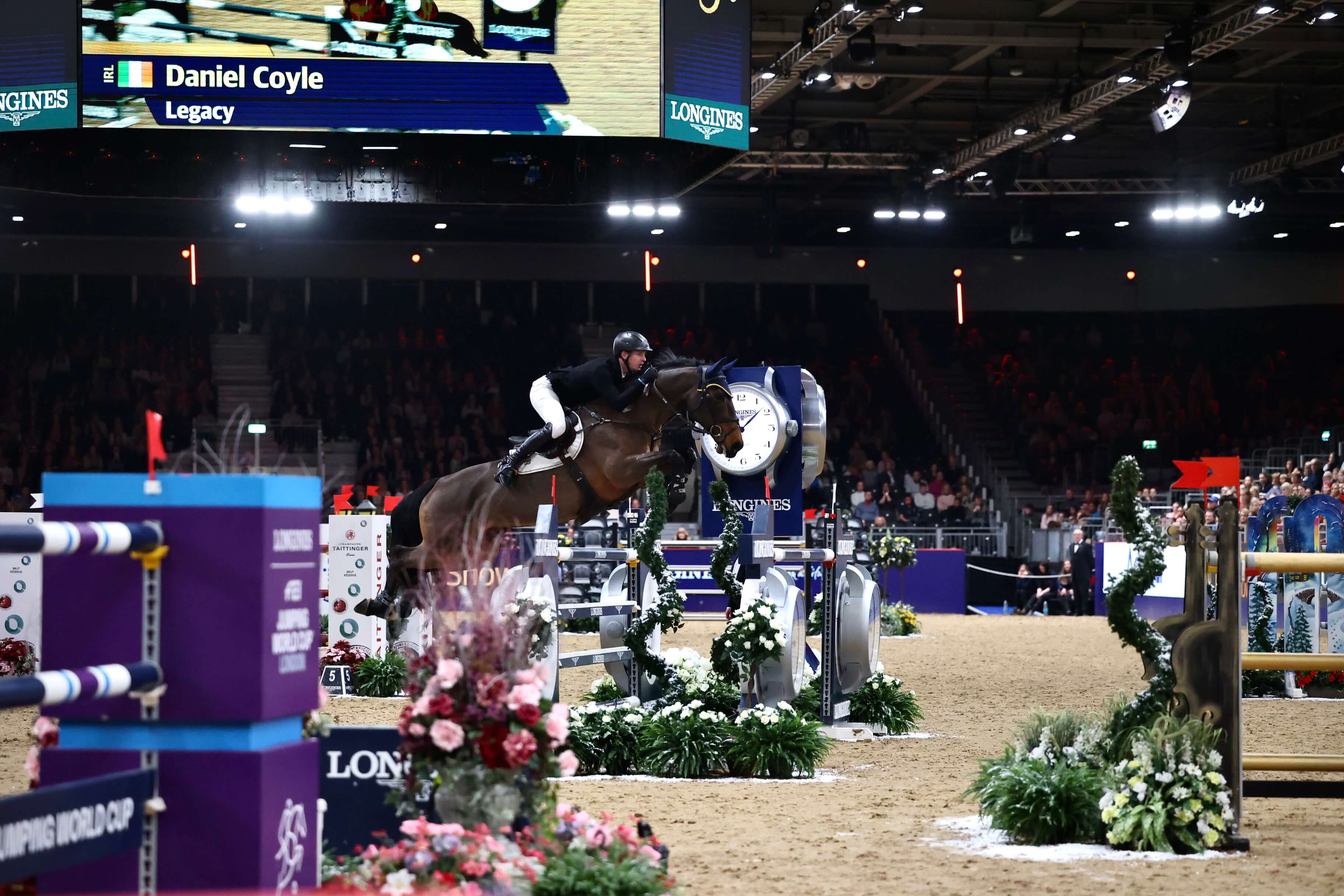 Daniel Cyole and Legacy close their first London Horse Show with victory in the Grand Prix