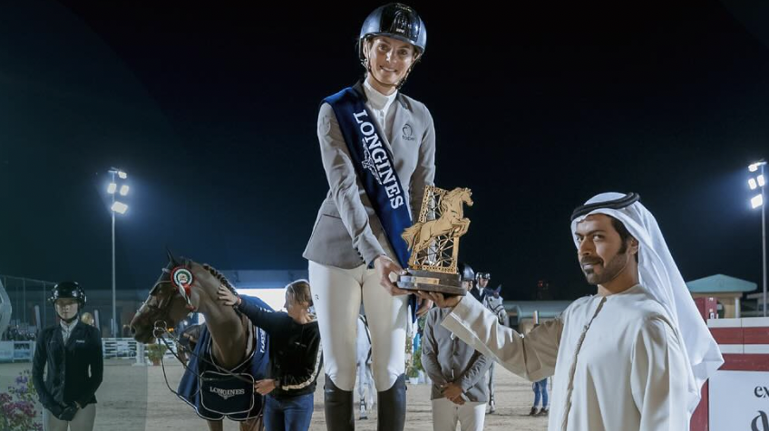 Celine Schoonbroodt- De Azevedo conquers Abu Dhabi World Cup
