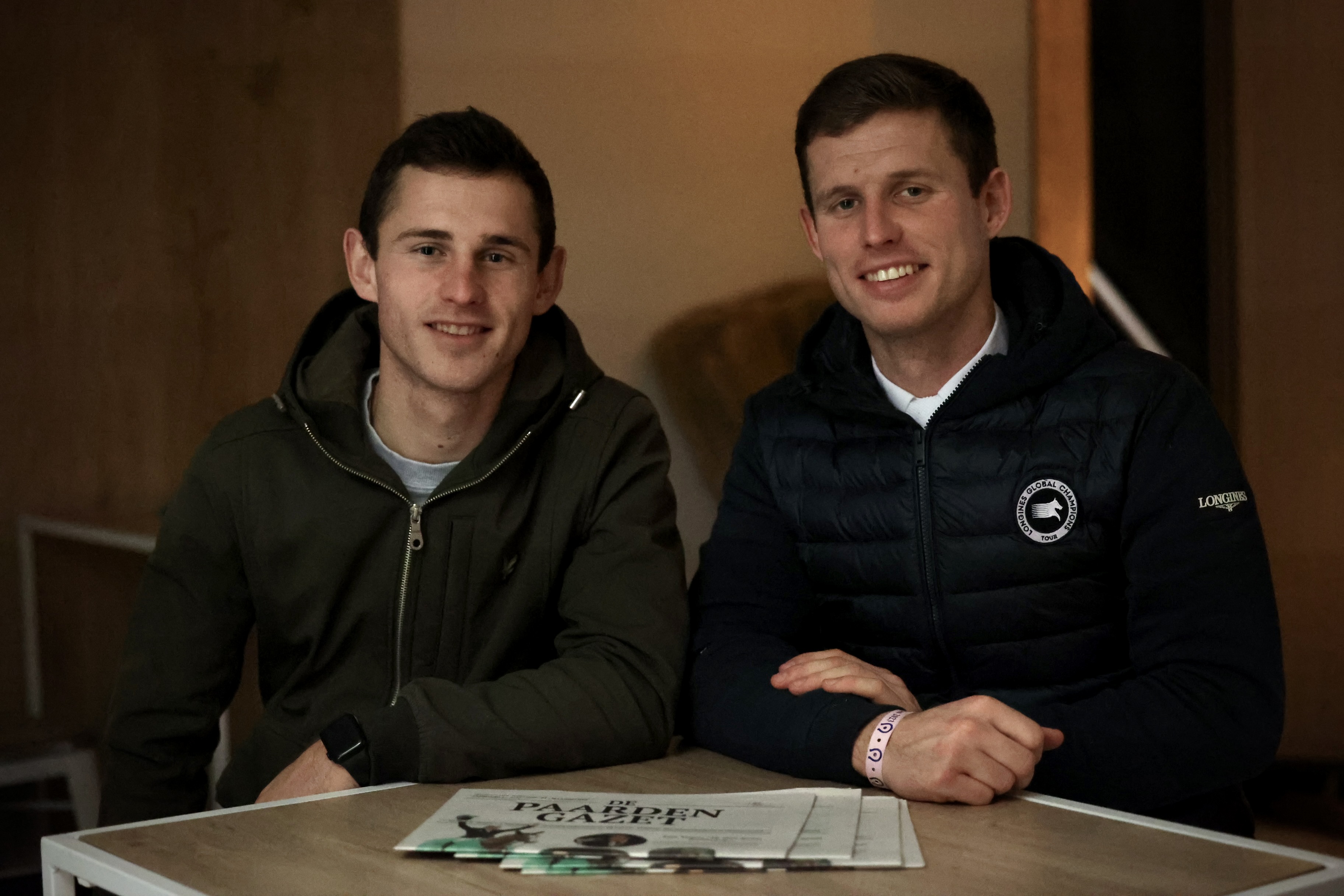 Tim en Simon Prouvé beloven sport van de bovenste plank tijdens Jumping Mechelen